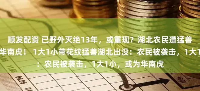 顺发配资 已野外灭绝13年，或重现？湖北农民遭猛兽袭击，目标直指华南虎！ 1大1小带花纹猛兽湖北出没：农民被袭击，1大1小，或为华南虎