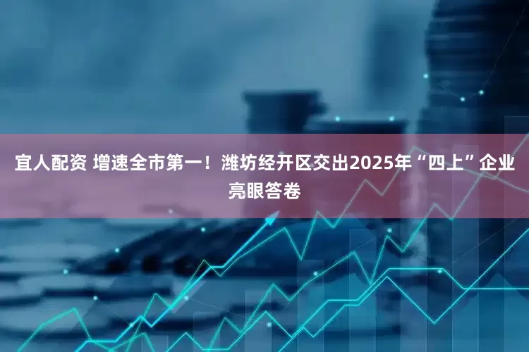 宜人配资 增速全市第一！潍坊经开区交出2025年“四上”企业亮眼答卷