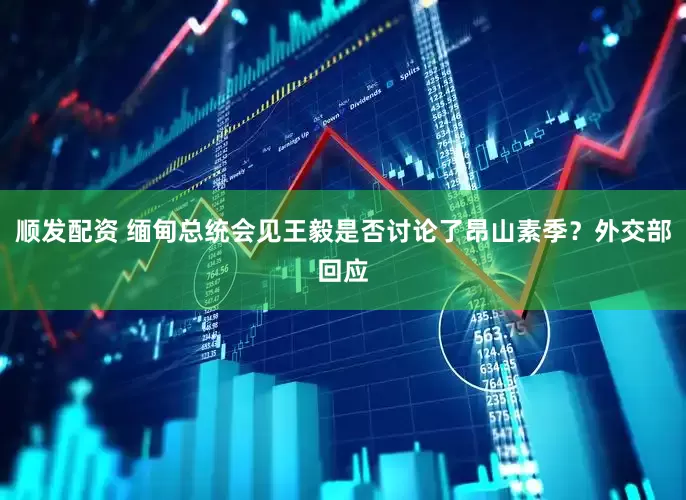 顺发配资 缅甸总统会见王毅是否讨论了昂山素季？外交部回应